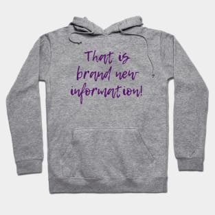 Brand New Information Hoodie